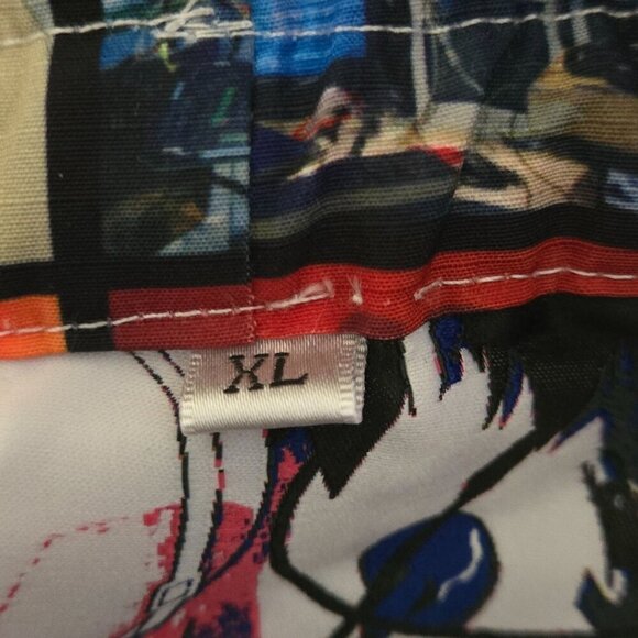 Secret Heart Let's All Love Lain Anime 2023 Drop Wide Leg Jogger Pants Size XL - Picture 12 of 12